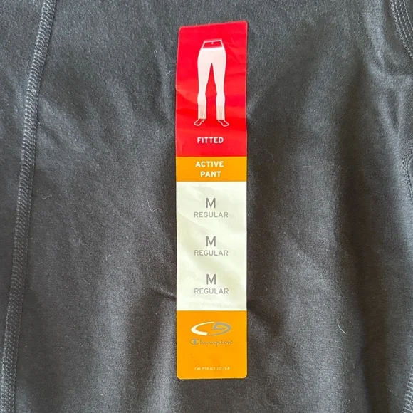 C9 by Champion Duo Dry Active Pants Medium Black Moisture Wicking NWT - Picture 4 of 5